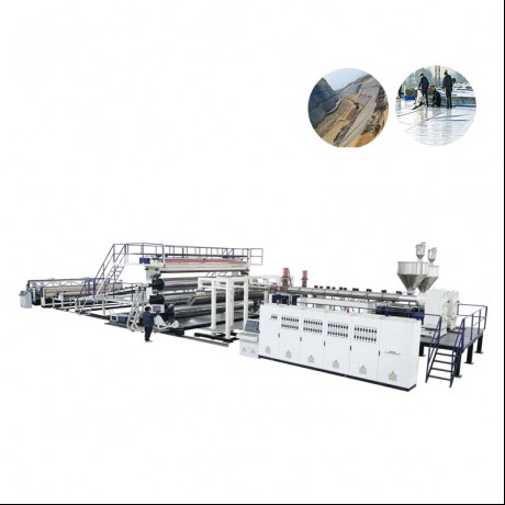 TPO PVC EVA PE Su Geçirmez Levha Ekstrüzyon Hattı